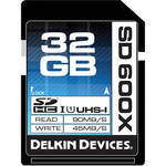 Delkin Devices 32GB SDHC Memory Card 600x UHS-I