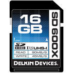Delkin Devices 16GB SDHC Memory Card 600x UHS-I