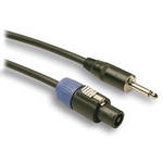 Hosa Technology REAN Loudspeaker to 1/4" TS Pro Speaker Cable - 3'