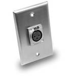 Hosa Technology Single-Gang Neutrik XLR3F Pro Wall Plate