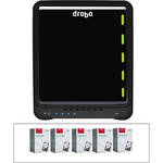 Drobo S 5-Bay Hard Drive Array Enclosure with Five 4TB Deskstar SATA Hard Drives B&H Kit