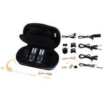 Wi Digital AudioStream EL2 Portable Digital Dual Wireless Microphone, Lavalier & Monitoring System