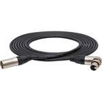 Hosa Technology Neutrik Right-Angel XLR3F to XLR3M Camcorder Microphone Cable-25'