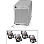 OWC / Other World Computing 12TB (4 x 3TB) Mercury Elite Pro RAID with 3.5" SATA Hard Drives Kit