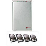 Sabio 12 TB DM4 4-Bay RAID Enclosure Kit with 4 x Seagate Hard Drives