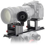 iDC Photo Video SYSTEM ONE Follow-Focus Kit for Nikon D7000 No Grip (2 Wheels/Lens Br)