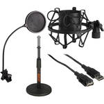 B&H Photo Desktop USB Microphone Essentials Kit