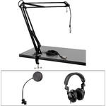 MXL Desktop XLR Microphone Pod-Caster/Broadcaster Essentials Kit