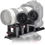 iDC Photo Video SYSTEM ONE Follow-Focus Kit for Canon 7D with Grip (2 Wheels/Lens Br)