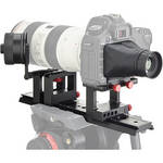 iDC Photo Video SYSTEM ONE FF/VF Kit for Canon 5D MK II No Grip (1 Wheel, Lens Br)