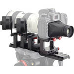 iDC Photo Video SYSTEM ONE Follow-Focus Kit for Canon 7D No Grip (2 Wheels/Lens Br)