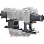 iDC Photo Video SYSTEM ONE FF/VF Kit for Nikon D7000 No Grip (2 Wheels/Lens Br)