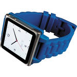 Hex Vision Plastic watch band for iPod nano Gen 6 (Blue)