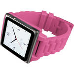 Hex Vision Plastic watch band for iPod nano Gen 6 (Pink)