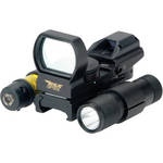BSA Optics PMRGSLL Panoramic Rifle Scope with Laser and Light