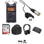 Tascam DR-40 Court Room Recording/Transcriber Bundle