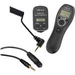 Vello Wireless ShutterBoss Timer Remote and Canon/Olympus Release Cables Kit