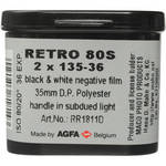 Rollei/AGFA Retro 80S 35mm Black and White Film (36 Exposure, 2 Pack)