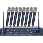 VocoPro UHF-8800 - 8 Channel UHF Wireless Microphone System