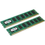 Crucial 16GB (2x 8GB) 240-Pin DIMM DDR3 PC3-10600 ECC Memory Module Bundle