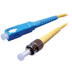Comprehensive 6.56' (2 m) ST to ST Multimode 0.009' (3mm) Duplex LSZH Cable