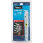 Apollo Quartet 4 Function Red Laser Pointer (Silver)