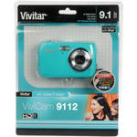 Vivitar ViviCam 9112 Digital Camera (Teal)