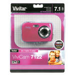 Vivitar ViviCam 7122 Digital Camera (Pink)