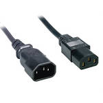 Comprehensive PC Power Extension Cord - 6' (Black)