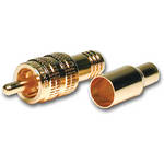 Comprehensive Premium True 75 Ohm RCA Plug, Crimp type for CVC-59P Plenum