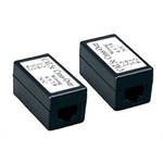 Comprehensive INLINE COUPLER/CAT 5e J to J XOVER-BLACK