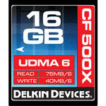 Delkin Devices 16GB CompactFlash Memory Card 500x UDMA