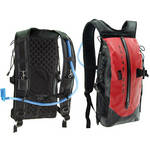 Madwater Action Sports Waterproof Hydration Pack (Red)