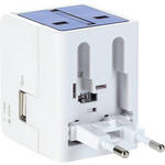 Travel Smart by Conair TS250AD Travel Smart All-in-One Adapter Plug with Built-in USB Port