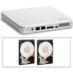 Sabio 2TB (2x 1TB) DM2-PT 2-Bay HDD 2.5" RAID Enclosure