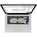 KB Covers InDesign Keyboard Cover for MacBook, MacBook Air & MacBook Pro (Unibody, Black Keys)