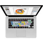 KB Covers Illustrator Keyboard Cover for MacBook, MacBook Air & MacBook Pro (Unibody, Black Keys)