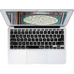 KB Covers Arabic Keyboard Cover for MacBook Air 11-inch (Unibody, Black Keys)