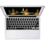 KB Covers AZERTY Keyboard Cover for MacBook Air 11-inch (Unibody, Black Keys)