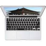 KB Covers Korean Keyboard Cover for MacBook Air 11-inch (Unibody, Black Keys)