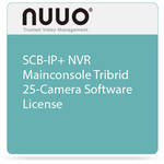 NUUO SCB-IP+ NVR Mainconsole Tribrid 25-Camera Software License