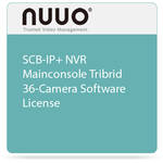 NUUO SCB-IP+ NVR Mainconsole Tribrid 36-Camera Software License