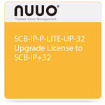 NUUO Upgrade to IP +VERSION for SCB-IP-P-LITE32