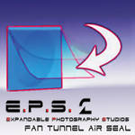 Expandable Photo Studio FAN TUNNEL SEAL FOR PHOTO STUDIOS