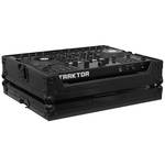 Odyssey Innovative Designs FRTS4BL Traktor Kontrol S4 DJ MIDI Controller Flight Ready Series Black Label Case (Black)