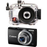 Ikelite 6241.4 Underwater Housing with Canon A4000 IS Digital Camera Kit