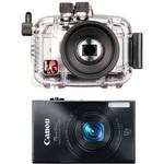 Ikelite 6243.52 Underwater Housing w/ Canon ELPH 520 HS / IXUS 500 HS Digital Camera Kit