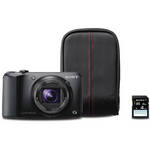 Sony Cyber-shot DSC-H90 Digital Camera Kit (Black)