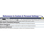 PhotoBert CheatSheet for the Canon 600EX-RT/600EX Speedlights