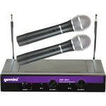 Gemini VHF-2001M Dual VHF Wireless Handheld Microphone System
